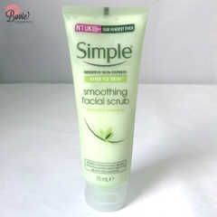 Tẩy Tế Bào Chết Simple Kind to Skin Smoothing Facial Scrub Dành Cho Da Nhạy Cảm 75ml