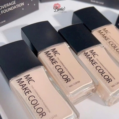 Kem Nền Kiềm Dầu Lâu Trôi Mc Make Color Full Coverage Matte Foundation 35g