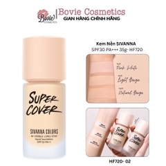Kem Nền SIVANNA Kiềm Dầu Bám Lâu Không Lo Trôi SPF30 PA+++ 35g- HF720