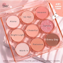 Phấn Mắt Nee Cara CAT 9 Ô Phấn Mịn Lâu Trôi- NA4654