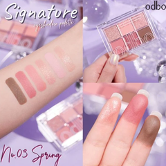 Bảng phấn mắt 6 ô Odbo Signature Eyeshadow Palette OD276
