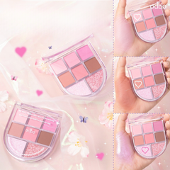 Bảng Phấn mắt 8 Ô Odbo Romance Mood Eye Palette OD2023