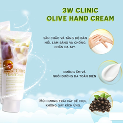 Kem Dưỡng Da Tay 3W Clinic Hand Cream 100ml