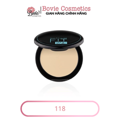 Phấn Phủ Dạng Nén Che Phủ Hoàn Hảo, Kiềm Dầu Hiệu Quả Maybelline Fit Me Matte Poreless Powder SPF32 /PA+++ 6g - Hộp Tròn