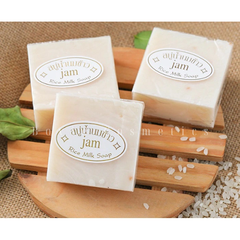 Xà phòng Cám Gạo Kích Trắng Jam Rice Milk Soap 60g