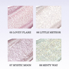 Gel Nhũ Mắt Lấp Lánh, Bền Màu, Lâu Trôi Romand The Universe Liquid Glitter