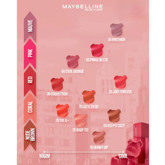 Son Kem Bông Bền Màu Superstay Teddy Tint Maybelline New York 5ml