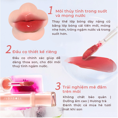 Son Tint Bóng Judydoll Iced Tea Watery Lip Gloss 2.4g