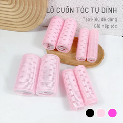 LÔ QUẤN TÓC TỰ DÍNH JARY HAIR ROLLER NHIỀU SIZE ( Màu ngẫu nhiên )