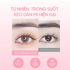 KEO DÁN MI SIÊU CHẮC, LÂU TRÔI JARY QUICK DRYING INVISIBLE EYELASH GLUE 7ML