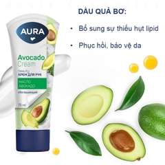 Aura Kem dưỡng da tay Aura 75mL, hỗ trợ dưỡng ẩm, làm mềm da tay