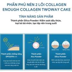 PHẤN PHỦ 2 LÕI COLLAGEN ENOUGH COLLAGEN TWOWAY CAKE