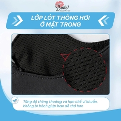 Khẩu trang vải chống tia UV Jary Sun Protection Mask (1 cái- màu ngẫu nhiên)