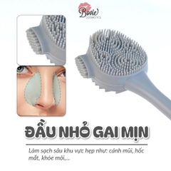 CỌ RỬA MẶT & ĐẮP MẶT NẠ JARY 2-IN-1 SILICONE FACIAL CLEANSING BRUSH