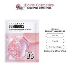 Mặt Nạ Colorkey B3 Hỗ Trợ Dưỡng Sáng Da Luminous B3 Brightening Facial Mask 30ml