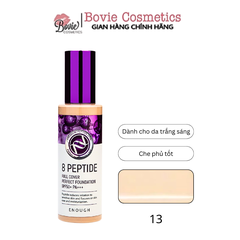 KEM NỀN PEPTIDE CAO CẤP ENOUGH PREMIUM 8 PEPTIDE FULL COVER PERFECT FOUNDATION 100ML