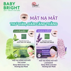Mặt nạ xông hơi mắt trà xanh Baby Bright Sleep Well Green Tea Heating Eye Mask