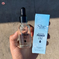 Tinh Dầu She Oil Primer Mix Trộn Kem Nền 25ml Chuyên Dùng Pha Nền