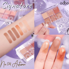 Bảng phấn mắt 6 ô Odbo Signature Eyeshadow Palette OD276