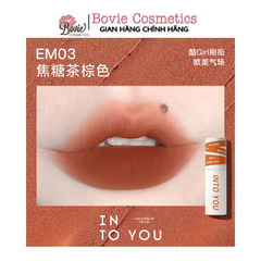 Son Kem Bùn & Má Hồng Mịn Môi Lâu Trôi Into You Shero Super Matte Lip & Cheek Mud 2g