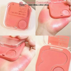 Phấn má hồng 2P Original Oh My Blush nhiều màu sắc 2in1