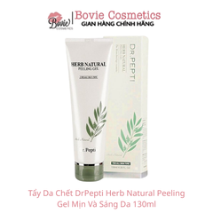 Tẩy Da Chết DrPepti Herb Natural Peeling Gel Mịn Và Sáng Da 130ml