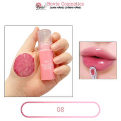 Son Bóng 4U2 Plumping Gloss Đầu Cọ Thép Massage Môi, Dưỡng Môi Mềm Căng Mọng 35g