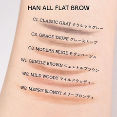 Chì Kẻ Mày Ngang Cho Chân Mày Sắc Nét, Lâu Trôi Romand Han All Flat Brow