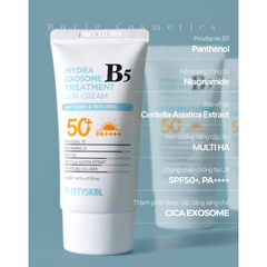 Kem Chống Nắng PrettySkin Sun Cream SPF 50+ PA++++ Hydra B5 Exosome Tone Up - Treatment - Oil Control