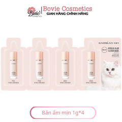 Kem Nền Carslan Dạng Lỏng Kiểm Soát Dầu Lâu Trôi Chống Thấm Nước Suốt 24h
