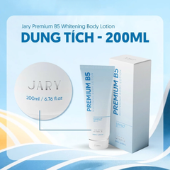 KEM DƯỠNG TRẮNG DA BODY B5 JARY PREMIUM B5 WHITENING BODY LOTION 200ML