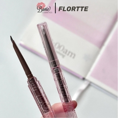 Chì Kẻ Mày Flortte Solid Small Machete Eyebrow Pencil  Thiết Kế Đầu Vát Dễ Kẻ Cho Người Mới, Bền Màu 0.11g