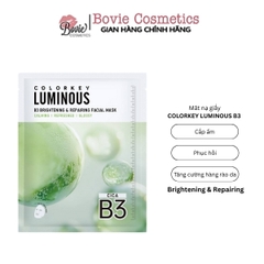 Mặt Nạ Colorkey B3 Hỗ Trợ Dưỡng Sáng Da Luminous B3 Brightening Facial Mask 30ml