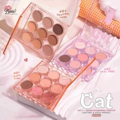 Phấn Mắt Nee Cara CAT 9 Ô Phấn Mịn Lâu Trôi- NA4654