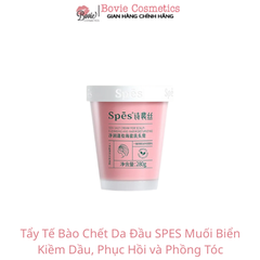 Tẩy Tế Bào Chết Da Đầu SPES Muối Biển Kiềm Dầu, Phục Hồi và Phồng Tóc - Màu Cam