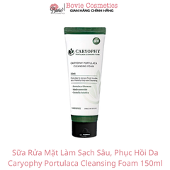 Sữa Rửa Mặt Làm Sạch Sâu, Phục Hồi Da Caryophy Portulaca Cleansing Foam 150ml