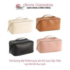 Túi Đựng Mỹ Phẩm Jary da PU Cao Cấp Tiện Lợi Khi Đi Du Lịch