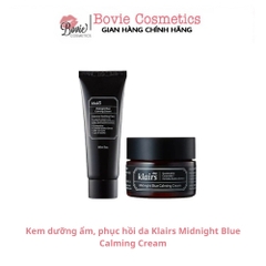 Kem dưỡng ẩm, phục hồi da Klairs Midnight Blue Calming Cream