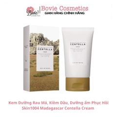 Kem Dưỡng Rau Má, Kiềm Dầu, Dưỡng ẩm Phục Hồi Skin1004 Madagascar Centella Cream 75ml