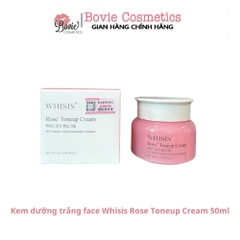 Kem dưỡng trắng face Whisis Rose Toneup Cream 50ml