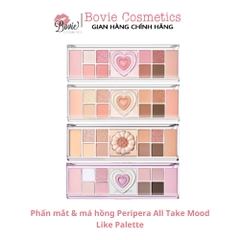 Phấn mắt & má hồng Peripera All Take Mood Like Palette