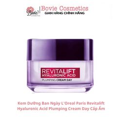 Kem dưỡng siêu cấp ẩm căng mượt da và giảm nếp nhăn L'Oreal Paris Revitalift 1.5% Hyaluronic Acid 50ml- Vạch đỏ