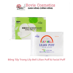Bông Tẩy Trang Lily Bell Lilian Puff & Facial Puff
