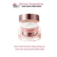 Kem lười Carslan nâng tông da kem lót che khuyết điểm 50g