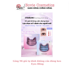 Mi giả tự dính không cần dùng keo EyesBling- thế hệ mới có thể tái sử dụng nhiều lần (bao bì mới cải tiến hơn)