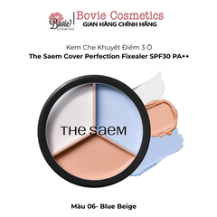 Bảng che khuyết điểm triệt sắc 3 ô đa năng The Saem