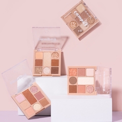 Bảng Phấn Mắt 8 Ô Color School Playing magic cube eye shadow plate