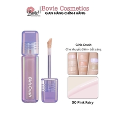 Kem che khuyết điểm, tạo khối và bắt sáng dạng lỏng Girls Crush Watery Velvet Liquid Concealer