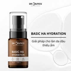Serum HA Drceutics Basic Hydration  giúp kiểm soát dầu nhờn cấp ẩm cho làn da mịn màng
