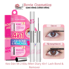 Keo Dán Mi 2 Đầu Mlen Diary 4In1 Lash Bond & Remover
